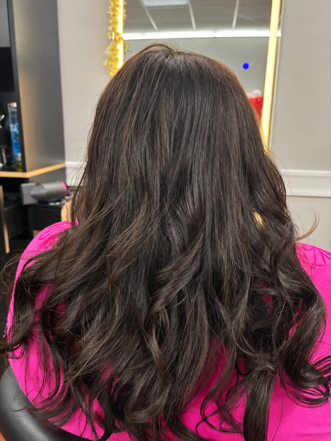 Hair styling at Madame Luxury