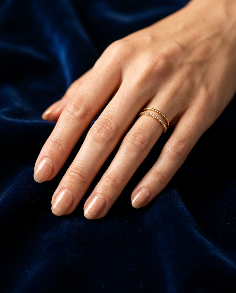 Manicure result at Madame Luxury